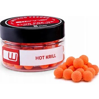 Boilies Method/Feeder Fluo Pop-Up Micro Boilies 8mm/20g Červený Krill