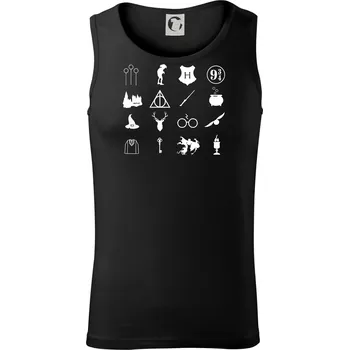 Harry ikonky - Tílko pánské Core - 2XL ( Černá )