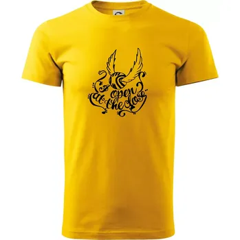 Pánské tričko Harry - Zlatonka - Triko extra velké (5-8XL) - 6XL ( Žlutá )