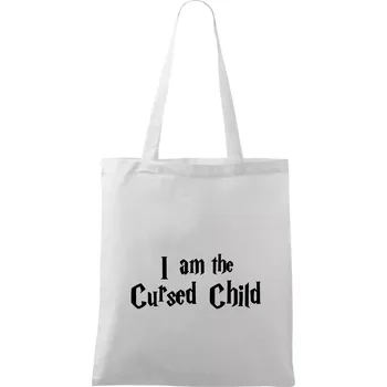 Harry - Cursed Child - Taška bavlněná - 42 x 38 cm ( Bílá )
