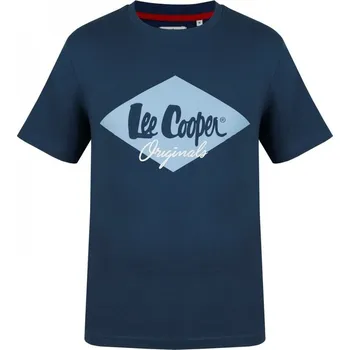 Pánské tričko Lee Cooper Cooper Logo pánské tričko Vintage Blue M