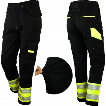 Pracovní obuv Dlouhé pracovní kalhoty -BOZP Pánské pracovní kalhoty OCHRANNÉ BOZP ELASTICKÉ NEO vel. 62