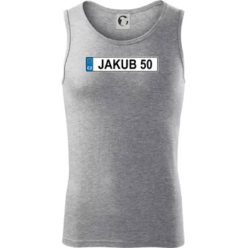 SPZ Jakub 50 - Tílko pánské Core - XL ( Tmavě šedý melír )