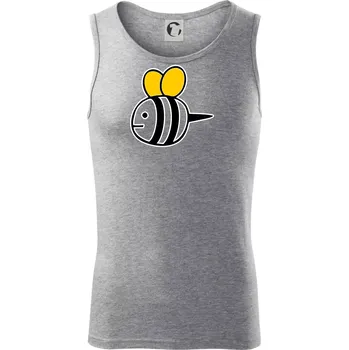 Pánské termoprádlo Včelka kreslená - Tílko pánské Core - XL ( Tmavě šedý melír )
