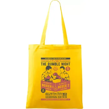 Classic Boxing - Taška bavlněná - 42 x 38 cm ( Žlutá )