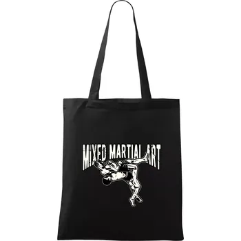 MMA v boji - Taška bavlněná - 42 x 38 cm ( Černá )