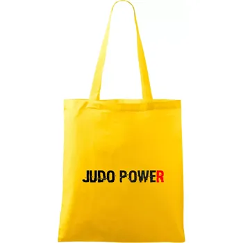 Judo power - Taška bavlněná - 42 x 38 cm ( Žlutá )