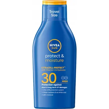 Přípravek na opalování NIVEA SUN PROTECT & MOISTURE Opalovací balzám SPF 30 100 ml