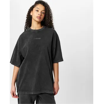 Pánské tričko Firetrap Wash Boxy T-Shirt Charcoal L
