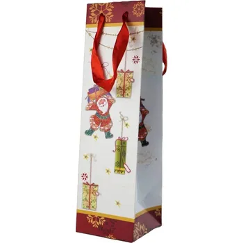 Dárková taška Vánoční dárková Dárková Taška dárková taška na lahev