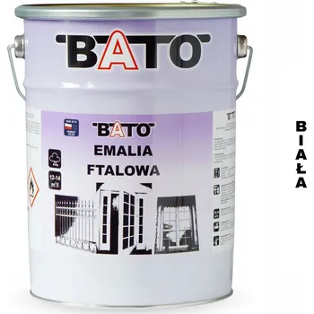 Barva na dřevo Olejová ftalátová emailová barva na dřevo BATO 5 l bílá lesklá