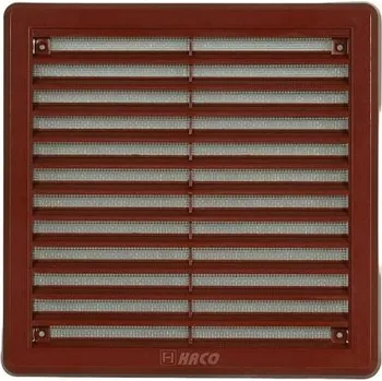 Větrací mřížka Mřížka větrací - krytka se síťovinou VM, 200 x 200 mm KH, hnědá 0306