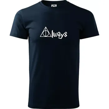 Pánské tričko Harry - Always - Triko extra velké (5-8XL) - 8XL ( Námořní modrá (velmi tmavá - téměř černá) )