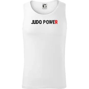 Judo power - Tílko pánské Core - S ( Bílá )
