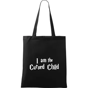 Harry - Cursed Child - Taška bavlněná - 42 x 38 cm ( Černá )