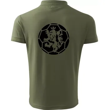 Pánská košile Házená míč lev - Polokošile pánská Pique Polo 203 - XL ( Khaki )