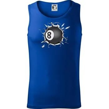 Kulečníková koule v triku - Tílko pánské Core - XL ( Královská modrá )