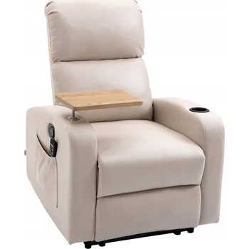 Křeslo Křeslo ušák Homcom béžové