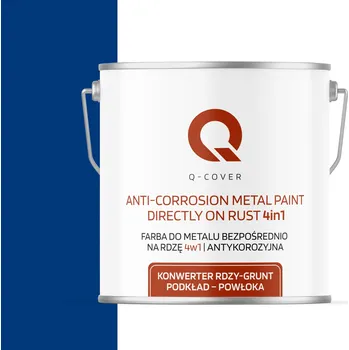 barva na kov Barva na kov proti korozi 4v1 modrá ultramarínová ral 5002 lesk 5 l