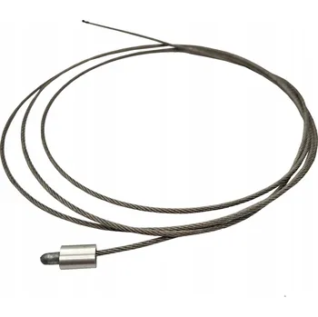 IP kamera Ocelové lanko 7m pro zavěšení LED panelů, montáž svítidel se silikonovou trubicí