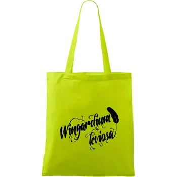 Harry - Wingardium Leviosa - Taška bavlněná - 42 x 38 cm ( Limetková )