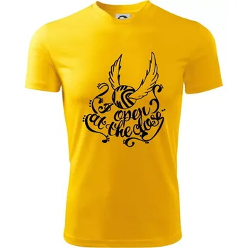 Chlapecké tričko Harry - Zlatonka - Dětské triko sportovní (dresovina) - 122 cm/6 let ( Žlutá )