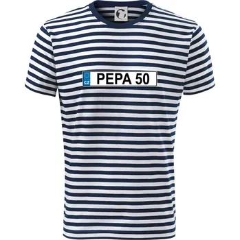 Pánské oblečení SPZ Pepa 50 - Triko na vodu - S ( Prouhovaná )