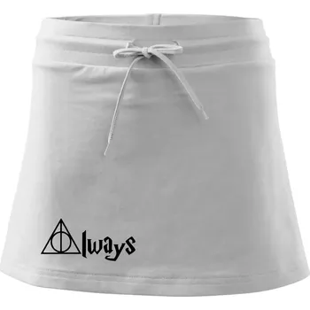 Dámská sukně Harry - Always - Sportovní sukně - two in one - L ( Bílá )