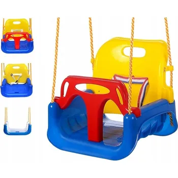 Zahradní houpačka Houpačka 3v1 pro děti zahradní silná závěsné křeslo na houpání CE