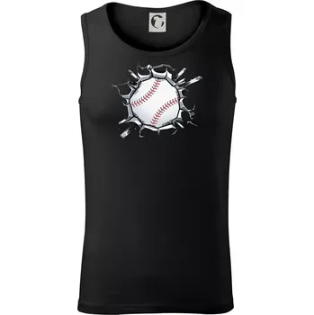 Pánské termoprádlo Baseball míč v triku - Tílko pánské Core - 2XL ( Černá )