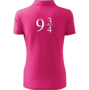 Harry - Nástupiště 9 a třičtvrtě - Polokošile dámská Pique Polo - 3XL ( Purpurová )