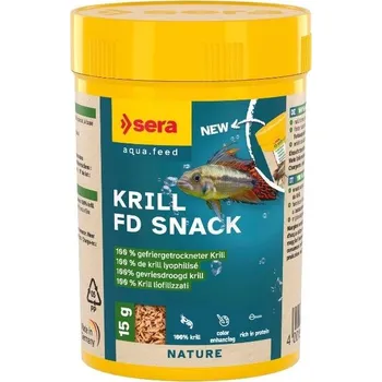 Krmivo pro rybičky SERA Krill FD Snack Nature 15g