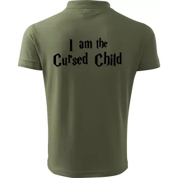 Pánská košile Harry - Cursed Child - Polokošile pánská Pique Polo 203 - L ( Khaki )