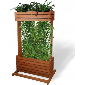 Květináč Obal Na Květináč 145 dřevo hnědý