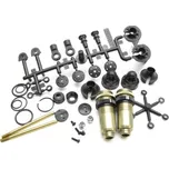 SWORKz 1/10 PRO zadní hliníkové olejové tlumiče, dlouhé, 2 ks.