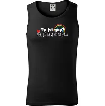 Pánské termoprádlo Gay princezna - Tílko pánské Core - S ( Černá )