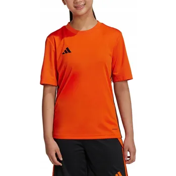 Chlapecké oblečení Dětské tričko adidas Tabela 23 Jersey oranžovo-černé - 164CM
