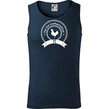 The First Mathematical - Tílko pánské Core - XL ( Námořní modrá (velmi tmavá - téměř černá) )