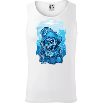 Starý mořský vlk - Tílko pánské Core - S ( Bílá )