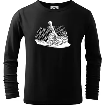 Chlapecké oblečení Plastev s medem - Triko dětské Long Sleeve - 158 cm/12 let ( Černá )