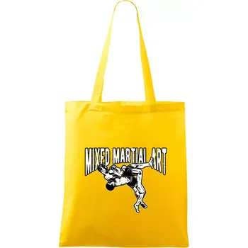 MMA v boji - Taška bavlněná - 42 x 38 cm ( Žlutá )