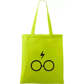 Harry - Brýle - Taška bavlněná - 42 x 38 cm ( Limetková )