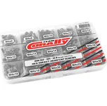 Imbus šrouby s válcovou hlavou - sada/box - M4 - ocelové černé, 265 ks.