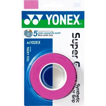 Raketový sport Vrchní omotávka Yonex Super Grap Pink