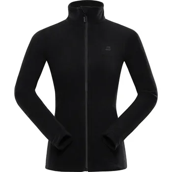 Dámská mikina Dámská fleecová mikina ALPINE PRO SIUSA 2 černá L