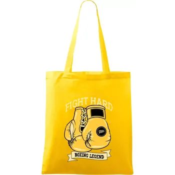 Boxing legend - Taška bavlněná - 42 x 38 cm ( Žlutá )