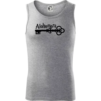 Harry - Alohomora - Tílko pánské Core - XL ( Tmavě šedý melír )