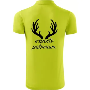 Pánská košile Harry - Expecto patronum - Polokošile Victory sportovní (dresovina) - S ( Limetková )