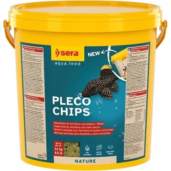 Krmivo pro rybičky SERA Pleco Chips Nature 3,8 kg