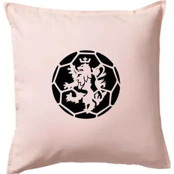 Polštář Házená míč lev - Polštář 50x50 - 50x50 - Pouze potah ( Světle růžová )